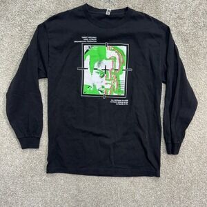 Denzel Curry Long Sleeve Shirt Mens Large Black Ultimate Federation Rap Merch